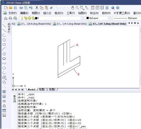 CAD在軸測(cè)圖內(nèi)如何畫(huà)平行線