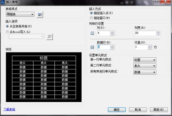 表格的創(chuàng)建、調(diào)整與文字的編輯