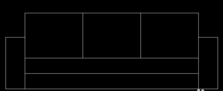CAD沙發(fā)立體圖的畫(huà)法