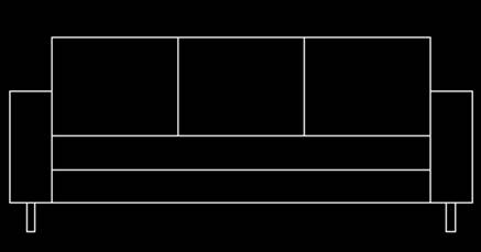 CAD沙發(fā)立體圖的畫(huà)法