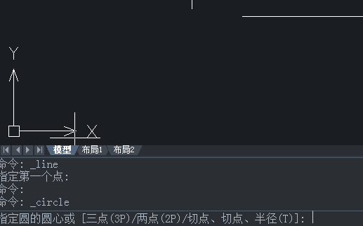 如何用CAD快速把四條不相交的線合成矩形？