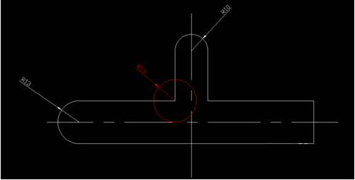 CAD中相貫線的畫(huà)法